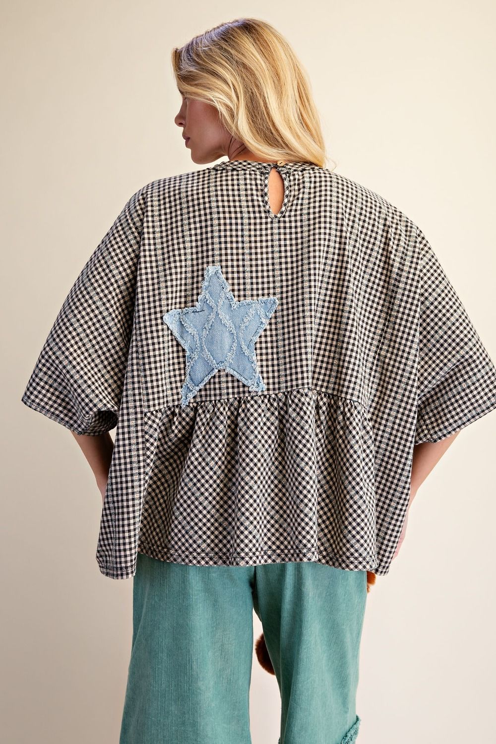 EASEL STAR PATCH FEATURED WASHED SET