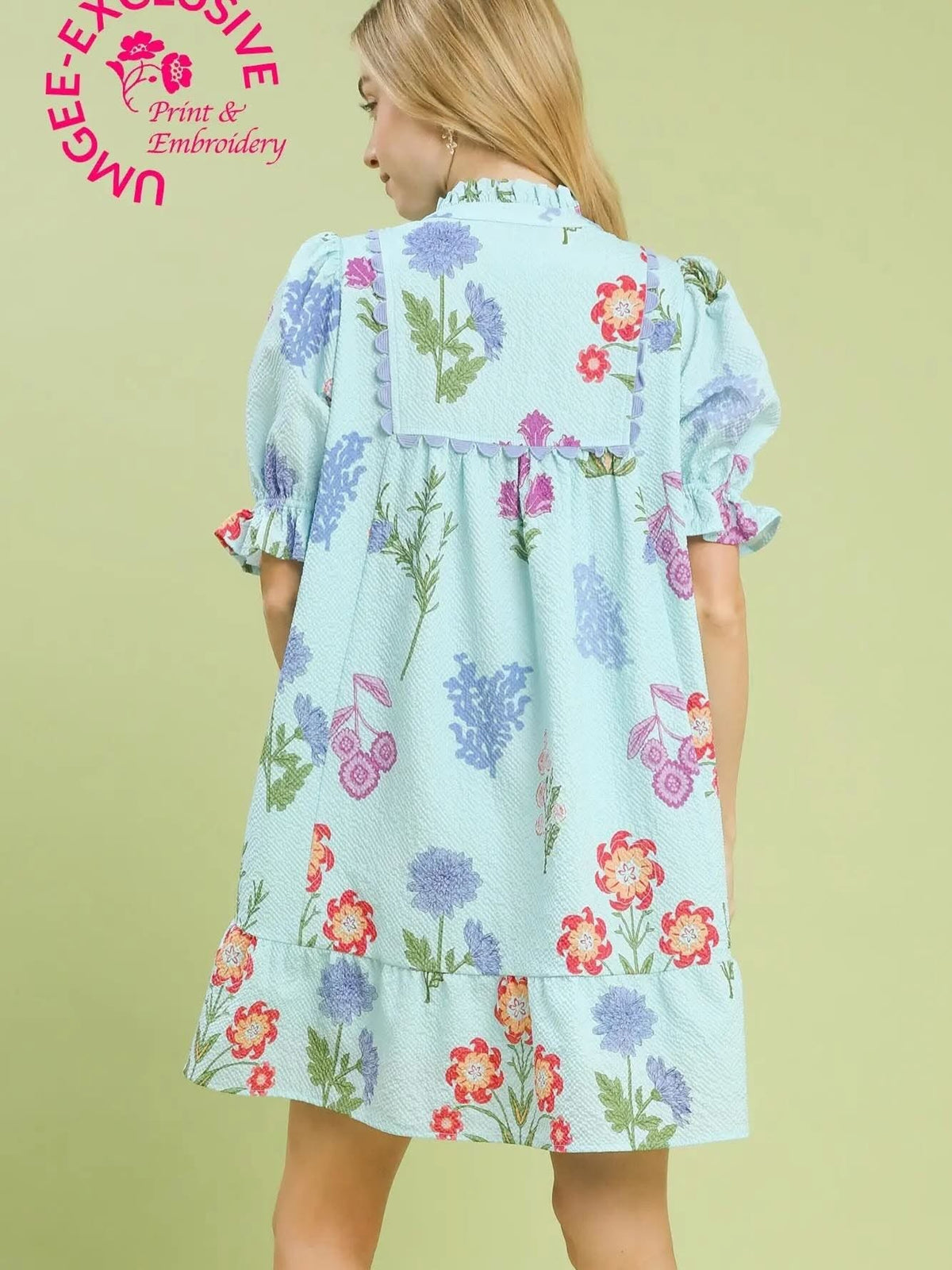 Umgee textured floral dresses
