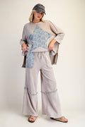 EASEL STAR PATCH MIX WASHED TERRY SETS