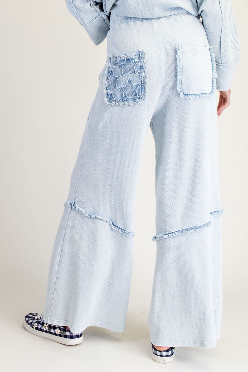 EASEL STAR PATCH MIX WASHED TERRY SETS