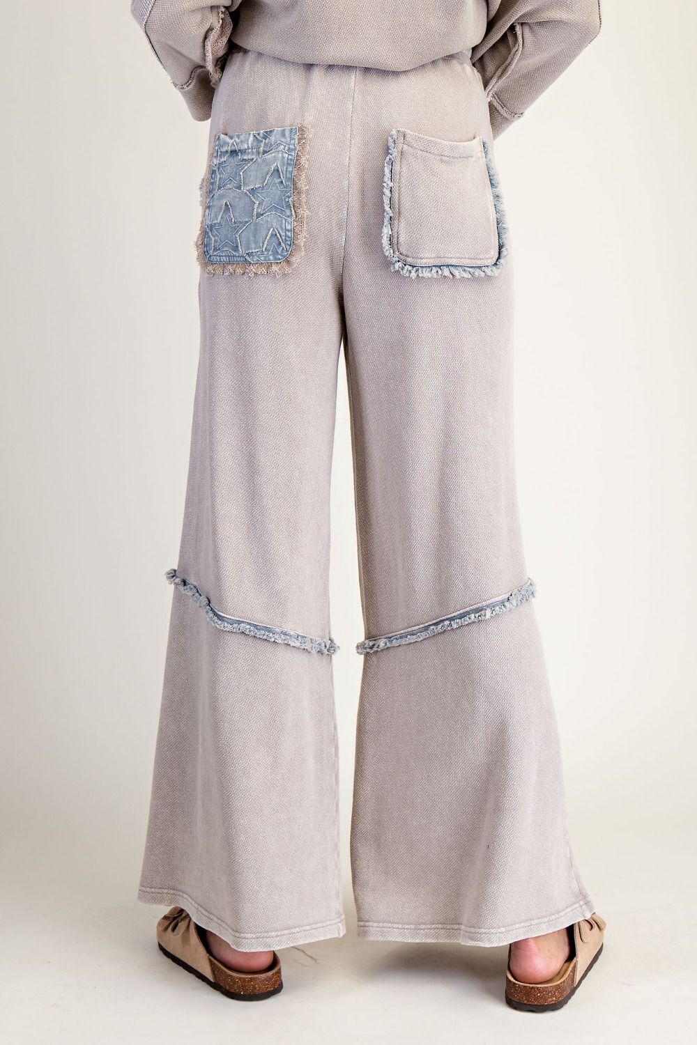 EASEL STAR PATCH MIX WASHED TERRY SETS