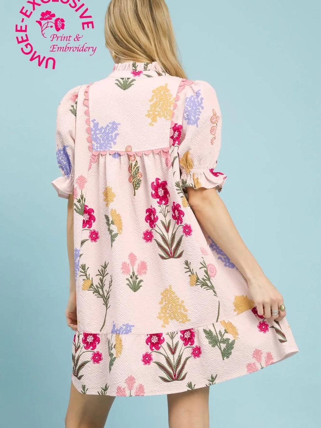 Umgee textured floral dresses